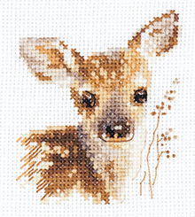 0-195 Portraits of animals. Fawn